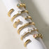 Gold Glam Adjustable Ring